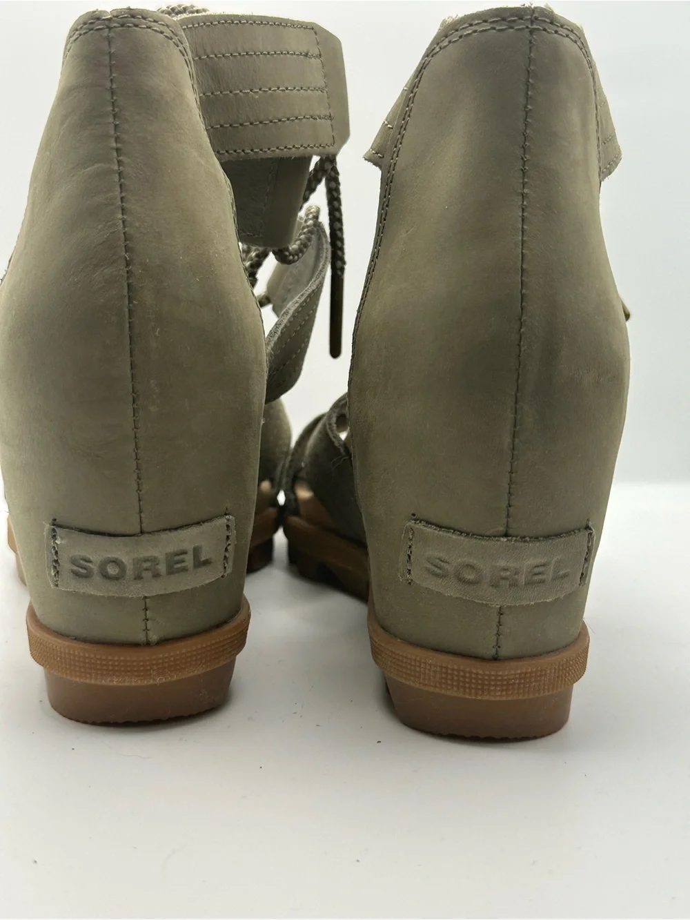 Sorel Joanie II Lace Sandal Sage, Women’s 8